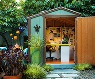 The shed office
