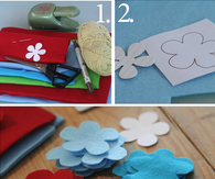 DIY Floral Button Decorations