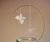 DIY Butterfly Candle Decor 
