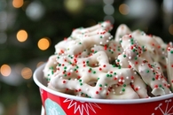 Christmas star pretzels