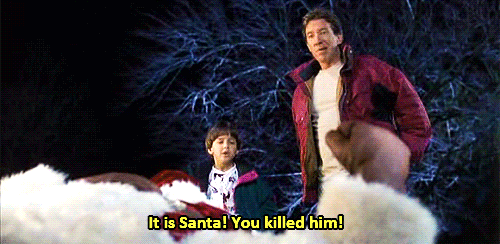 It is santa, you killed him
