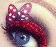 Bow eyeshadow