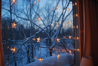 Hanging star lights