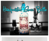 DIY Hand Painted Bottles