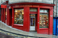 The Christmas shop