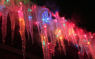 Ice christmas lights