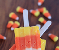 Candy Corn Popsicle