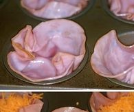 DIY Breakfast Ham Cup