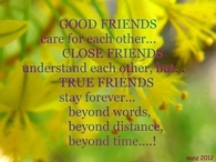 good friends