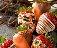 Halloween Chocolate Covered Strawberries