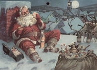 Vintage Santa