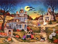 Three Little Witches Illustration