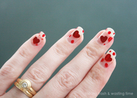 Heart nails