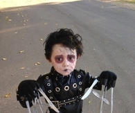 Kid Edward scissorhands 