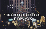 Experience christmas in new york