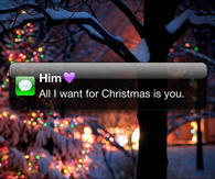 All i want for christmas is you