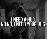 I need your hug