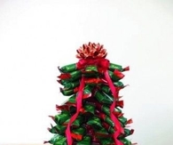 DIY Chocolate Bar Christmas Tree