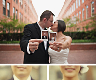 Polaroids in weddings