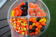 Halloween Candy Sections