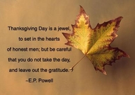 Thanksgiving Quote