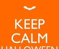Keep calm halloween is near