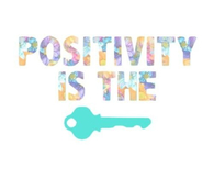 Positivity is the key