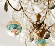 Ornaments on high