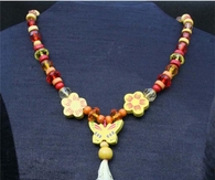 beaded necklace