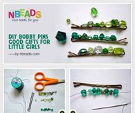 DIY Bobby Pins-Good Gifts for Little Girls