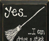 Yes...I can drive a stick