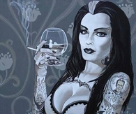 Lily Munster Portrait