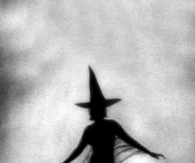 Witch silhouette  