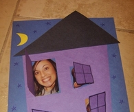 Peek a boo haunted house