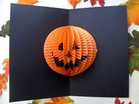 Pop up halloween card
