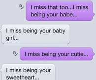 I miss everything, i miss you
