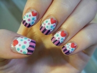 Cupcake nails