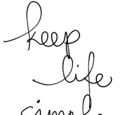Keep Life Simple