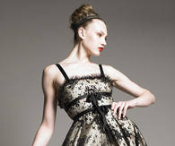 Valentino Black Lace Dress
