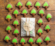Mint chocolate trees
