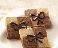 Peanut butter mocha checkerboards