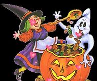 Happy Witch & Ghost