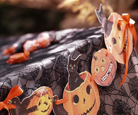 Pumpkin garland