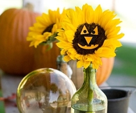 Spooky Sunflowers