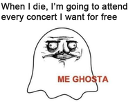 Me ghosta