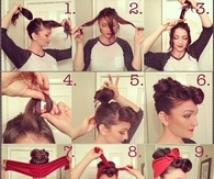DIY Hairstyle with Band