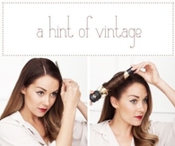 DIY A Hint Of Vintage Hairstyle