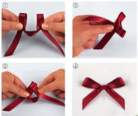DIY Quick Ribbon Bow