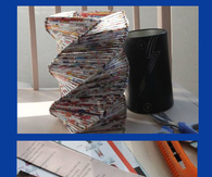 DIY Vase or Storage Container