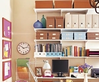 Organized home office